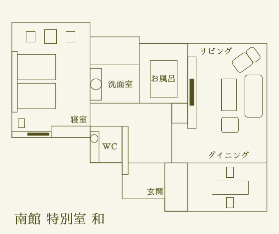 部屋間取り