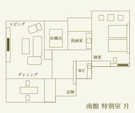 部屋間取り