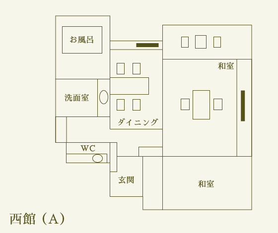 部屋間取りA